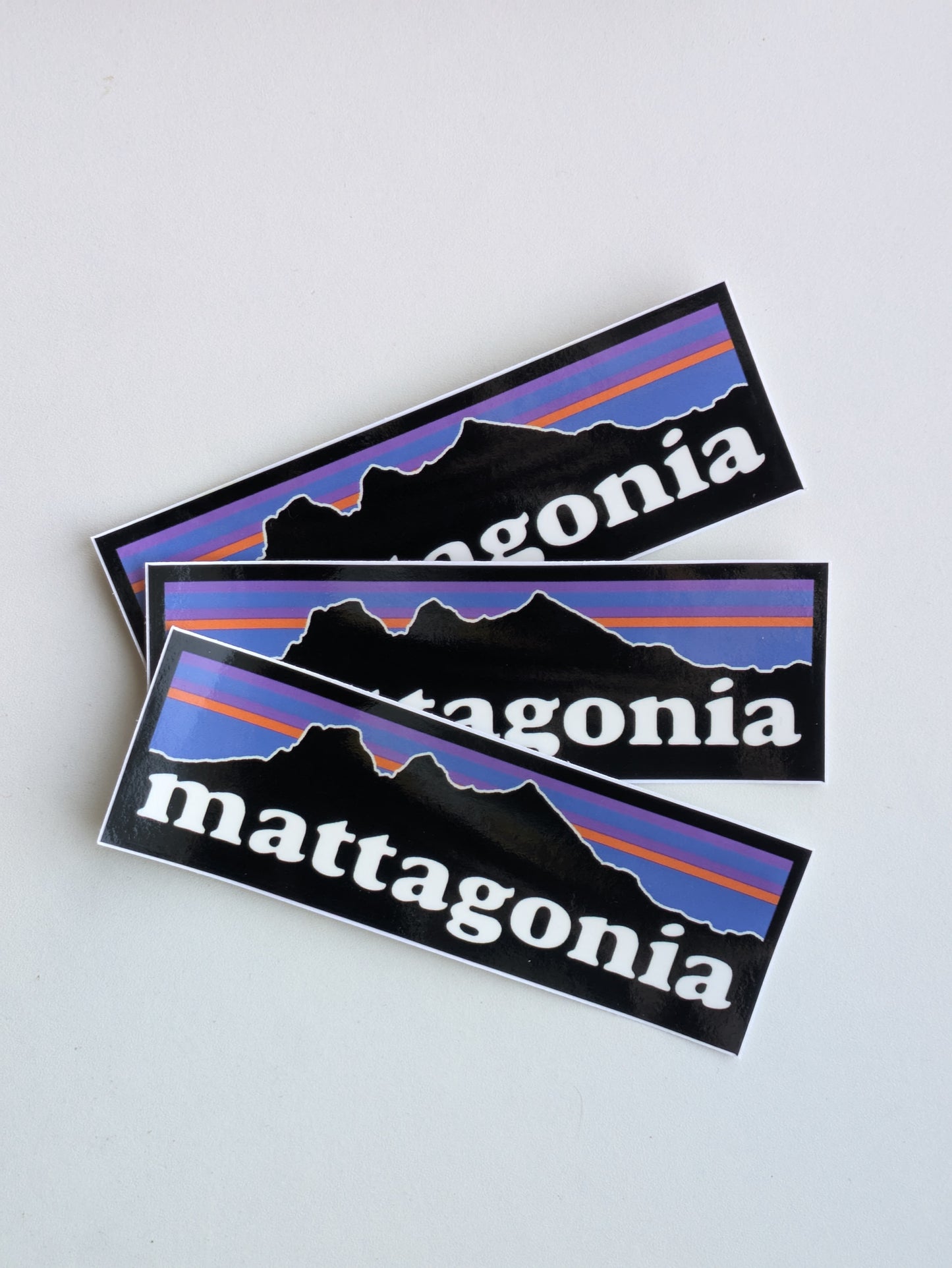 mattagonia Bumper Sticker